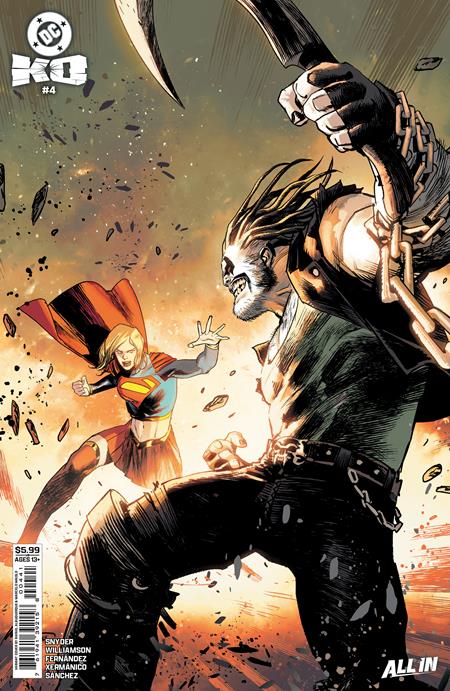 DC K.O. 4 Comic Rafael Albuquerque Variant DC Comics 2026