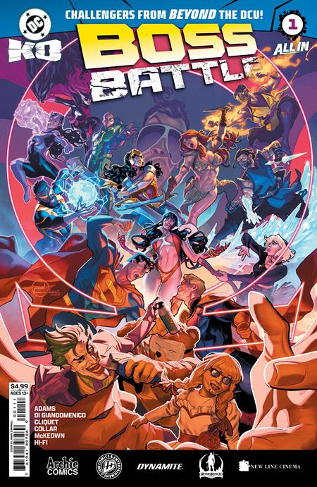DC K.O. BOSS BATTLE #1 (ONE SHOT) CVR A JAMAL CAMPBELL DC Comics Jeremy Adams, Joshua Williamson Various Jamal Campbell PREORDER