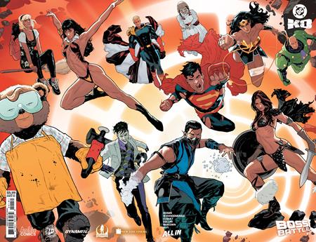 DC K.O.: Boss Battle 1 Comic Tba Variant DC Comics 2026