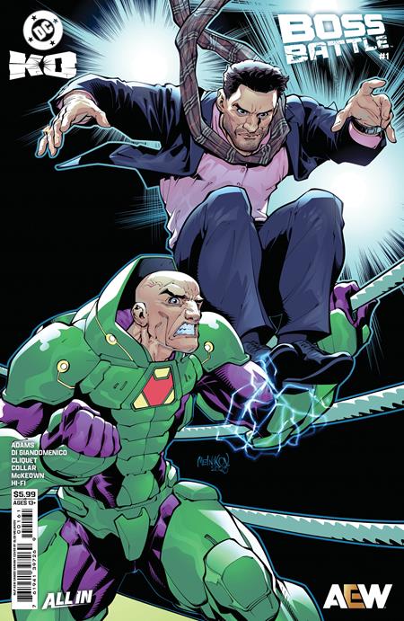 DC K.O. BOSS BATTLE #1 (ONE SHOT) CVR F GLEB MELNIKOV AEW CARD STOCK VAR DC Comics Jeremy Adams, Joshua Williamson Various Gleb Melnikov PREORDER