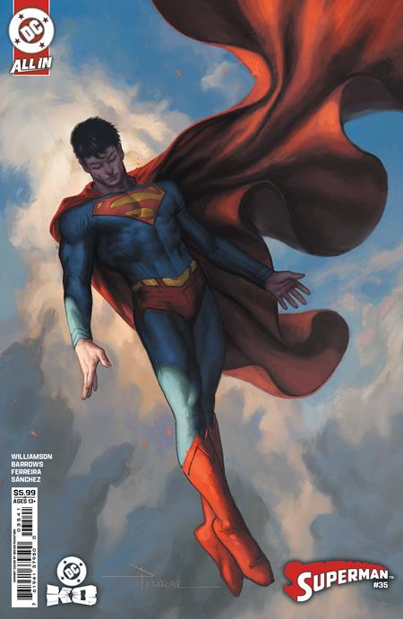 Superman, Vol. 6 35 Comic Davide Paratore Variant DC Comics 2026