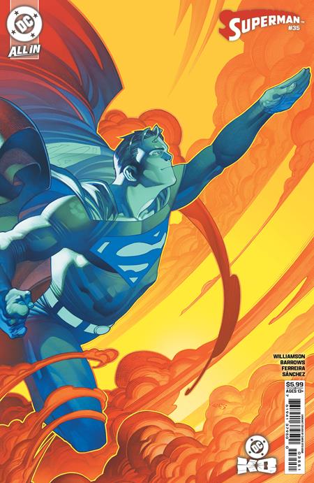 Superman, Vol. 6 35 Comic Chris Stevens Variant DC Comics 2026