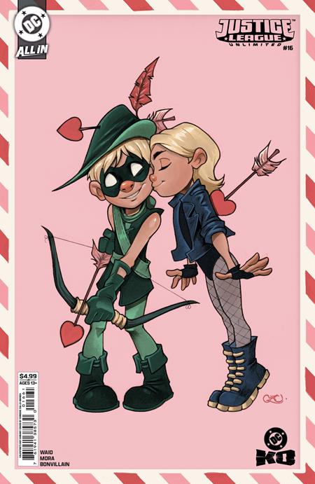 Justice League Unlimited, Vol. 2 16 Comic Chrissie Zullo Valentines Day Variant DC Comics 2026