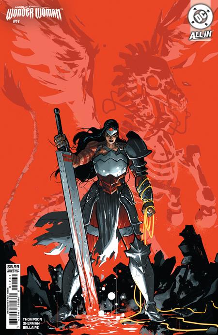 Absolute Wonder Woman 17 Comic Riley Rossmo Variant DC Comics 2026