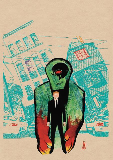 ABSOLUTE MARTIAN MANHUNTER #9 CVR B WERTHER DELL EDERA CARD STOCK VAR DC Comics Deniz Camp Javier Rodriguez Werther Dell Edera PREORDER