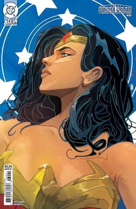 Wonder Woman, Vol. 6 30 Comic Christian Ward Variant DC Comics 2026