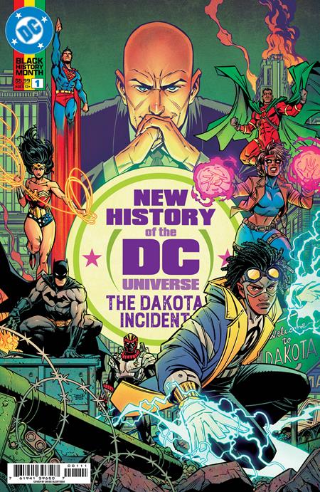 New History of the Dc Universe: The Dakota Incident 1 Comic Diego Olortegui DC Comics 2026