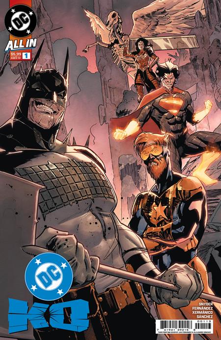 DC K.O. 1 Comic 3rd Printing Javier Fernández DC Comics 2026