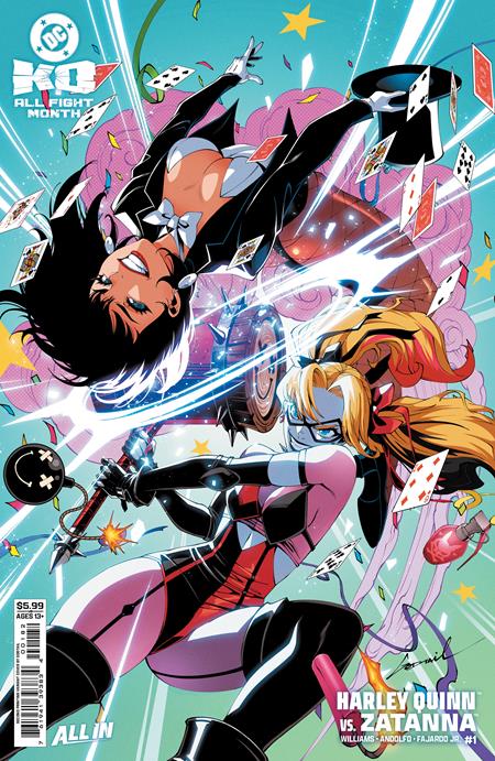 DC K.O. Harley Quinn vs. Zatanna 1 Comic 2nd Printing Godtail Variant DC Comics 2026