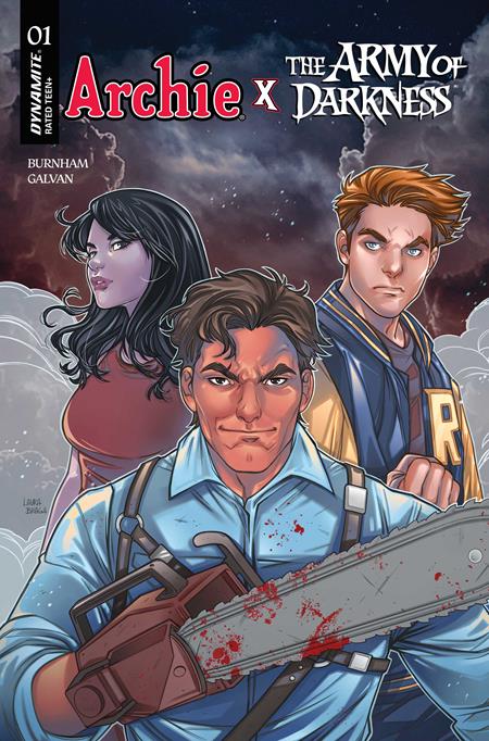 ARCHIE X ARMY OF DARKNESS #1 CVR C LAURA BRAGA VAR DYNAMITE Entertainment Erik Burnham Bill Galvan Laura Braga PREORDER