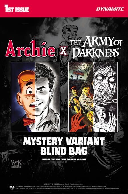 Archie x The Army of Darkness 1 Comic Blind Bag Variant Dynamite Entertainment 2026