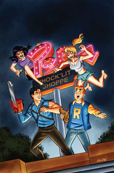 ARCHIE X ARMY OF DARKNESS #1 CVR N INC 1:40 BILL GALVAN VIRGIN VAR DYNAMITE Entertainment Erik Burnham Bill Galvan Bill Galvan PREORDER