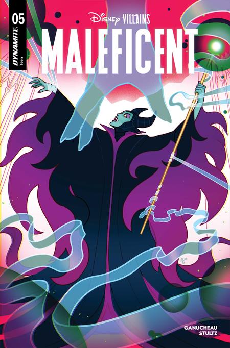 DISNEY VILLAINS MALEFICENT #5 CVR A PAULINA GANUCHEAU DYNAMITE Entertainment Paulina Ganucheau Theo Stultz Paulina Ganucheau PREORDER