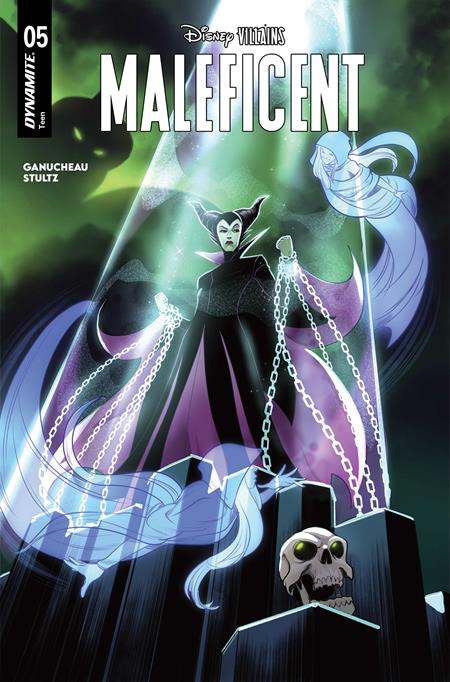 DISNEY VILLAINS MALEFICENT #5 CVR C ROBERT QUINN VAR DYNAMITE Entertainment Paulina Ganucheau Theo Stultz Robert Quinn PREORDER