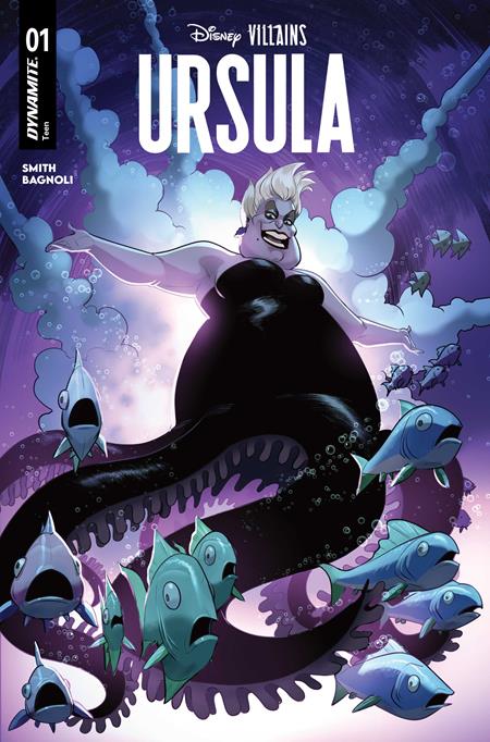 DISNEY VILLAINS URSULA #1 CVR C ROBERT QUINN VAR DYNAMITE Entertainment Sherri L. Smith Gabriele Bagnoli Robert Quinn PREORDER