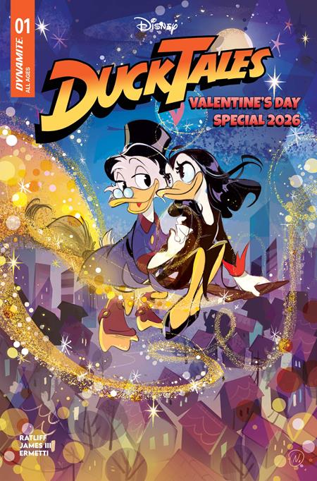 DUCKTALES VALENTINES DAY SPECIAL 2026 #1 (ONE SHOT) CVR A NICOLETTA BALDARI DYNAMITE Entertainment Connor Ratliff, James III Libero Ermetti Nicoletta Baldari PREORDER