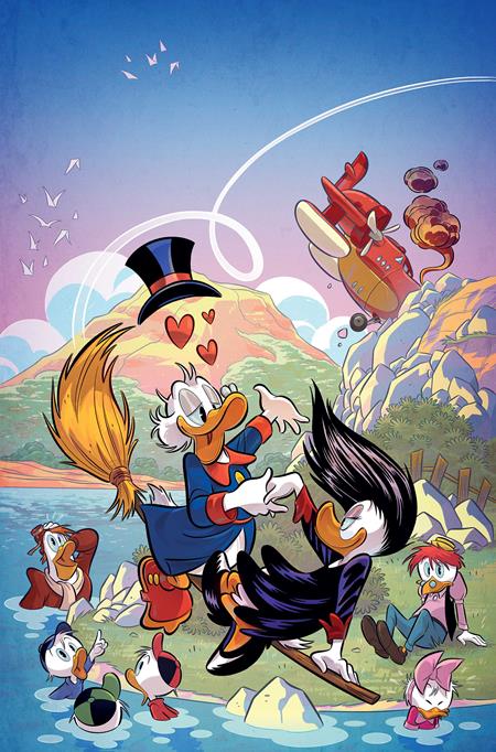 DUCKTALES VALENTINES DAY SPECIAL 2026 #1 (ONE SHOT) CVR E INC 1:10 LIBERO ERMETTI VIRGIN VAR DYNAMITE Entertainment Connor Ratliff, James III Libero Ermetti Libero Ermetti PREORDER