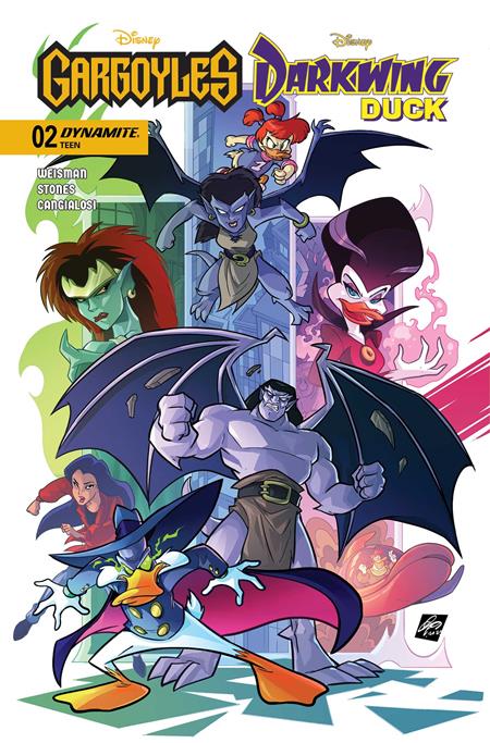 GARGOYLES DARKWING DUCK #2 CVR D CIRO CANGIALOSI VAR DYNAMITE Entertainment Greg Weisman, Tad Stones Ciro Cangialosi Ciro Cangialosi PREORDER