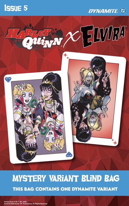Harley Quinn X Elvira 5 Comic Blind Bag Variant Dynamite Entertainment 2026