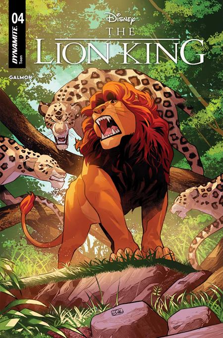Lion King 4 Comic Edwin Galmon Dynamite Entertainment 2026