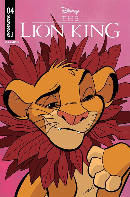LION KING #4 CVR C JACOB EDGAR VAR DYNAMITE Entertainment Edwin Galmon Edwin Galmon Jacob Edgar PREORDER