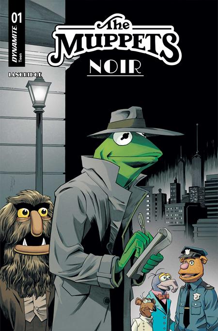 The Muppets: Noir 1 Comic Declan Shalvey Variant Dynamite Entertainment 2026