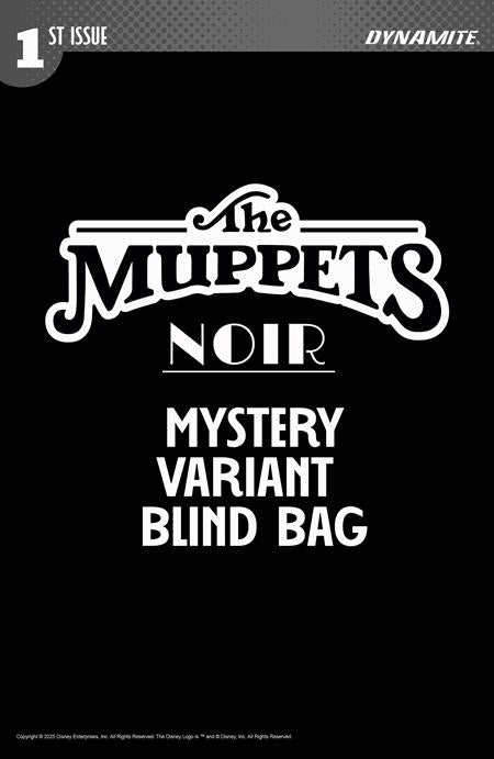 The Muppets: Noir 1 Comic Blind Bag Variant Dynamite Entertainment 2026