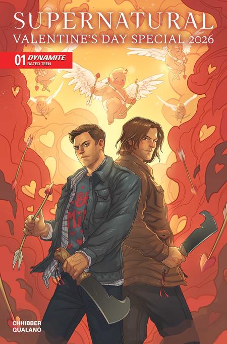 SUPERNATURAL VALENTINES DAY SPECIAL 2026 #1 (ONE SHOT) CVR C MEGHAN HETRICK VAR DYNAMITE Entertainment Preeti Chhibber Pasquale Qualano Meghan Hetrick PREORDER