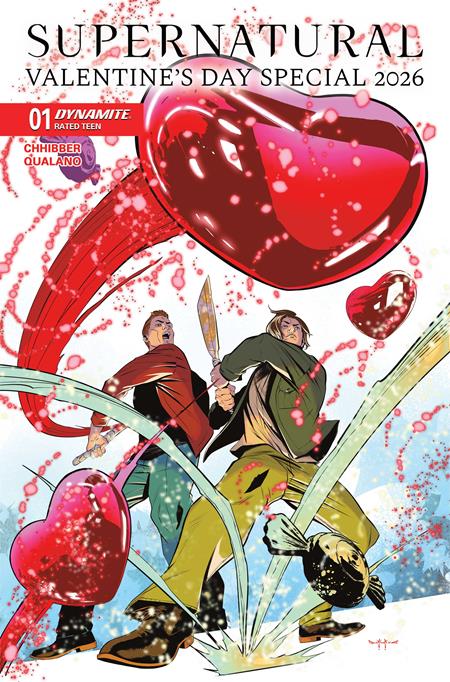SUPERNATURAL VALENTINES DAY SPECIAL 2026 #1 (ONE SHOT) CVR D PASQUALE QUALANO VAR DYNAMITE Entertainment Preeti Chhibber Pasquale Qualano Pasquale Qualano PREORDER