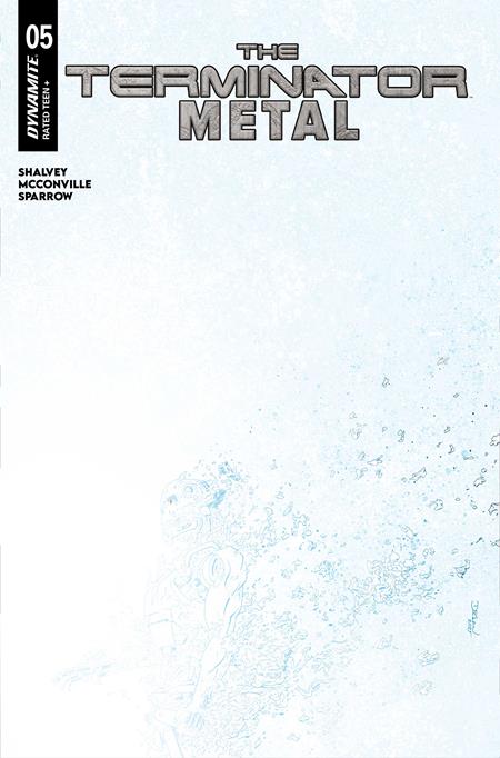 The Terminator: Metal 5 Comic Declan Shalvey Dynamite Entertainment 2026