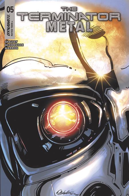 The Terminator: Metal 5 Comic Bob Layton Variant Dynamite Entertainment 2026