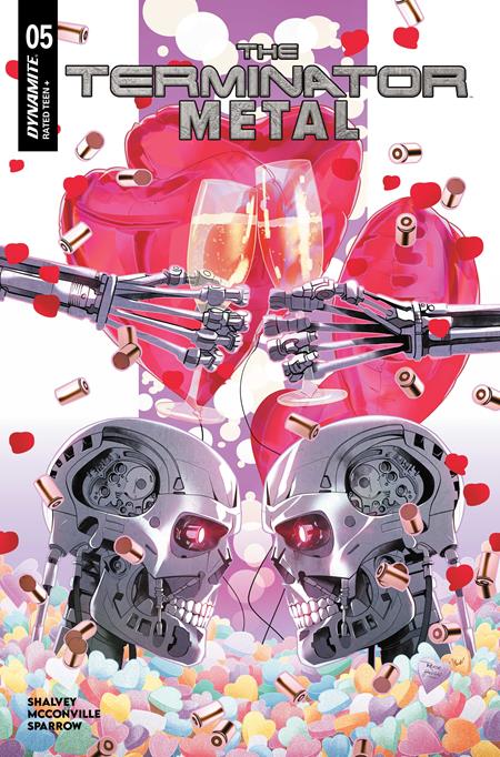 TERMINATOR METAL #5 CVR D REESE HANNIGAN VAR DYNAMITE Entertainment Declan Shalvey, Rory McConville Luke Sparrow Reese Hannigan PREORDER