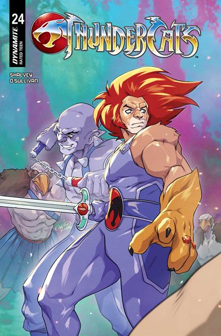 THUNDERCATS #24 CVR D EMILIO PILLIU VAR DYNAMITE Entertainment Declan Shalvey David O’Sullivan Emilio Pilliu PREORDER