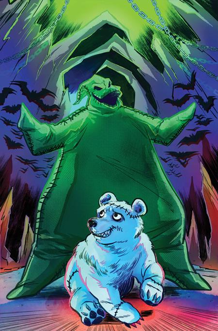 TIM BURTONS THE NIGHTMARE BEFORE CHRISTMAS THE SHIVER OF CHRISTMAS TOWN #2 CVR H INC 1:15 SOO LEE VIRGIN VAR DYNAMITE Entertainment Torunn Groenbekk Edu Menna Soo Lee PREORDER