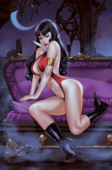 VAMPIRELLA #11 CVR H INC 1:10 ELIAS CHATZOUDIS VIRGIN VAR DYNAMITE Entertainment Christopher Priest Ergun Gunduz Elias Chatzoudis PREORDER