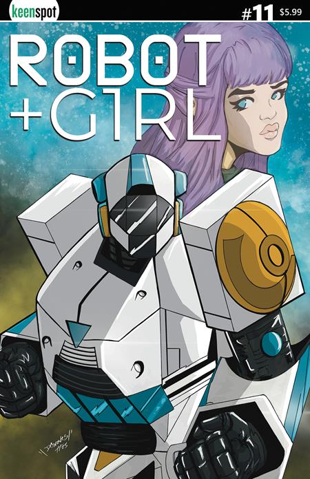 ROBOT + GIRL #11 CVR D DEANTHONY GRAVES BAGGED WITH TRADING CARD VAR Ex Posse Holdings Mike White Mike White De'Anthony Graves PREORDER