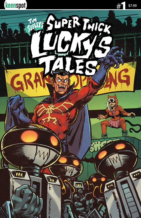TIM SEELEYS SUPER THICK LUCKYS TALES #1 CVR C JOHN GOLDEN VAR (MR) Ex Posse Holdings Tim Seeley, Troy Dongarra, Danny Harrell, Javin Loop Various John Golden PREORDER