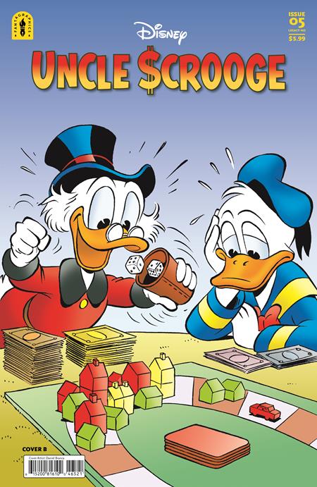 UNCLE SCROOGE LEGACY #465 FIRST AIDERS OF DAWSON CVR B DANIEL BRANCA VAR Fantagraphics Carlo Panaro, Knut Naerum, Thad Komorowski, Joe Torcivia Daniela Vetro, Arild Midthun Daniel Branca PREORDER