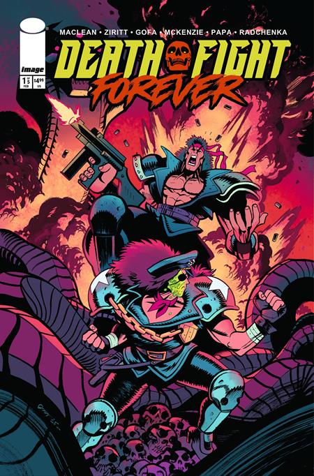 Death Fight Forever 1 Comic Dylan Burnett Incentive Variant (1:25) Image Comics 2026