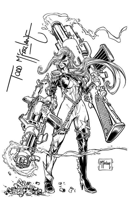 The Scorched 50 Comic Todd McFarlane Incentive B&W Virgin Variant Image Comics 2026