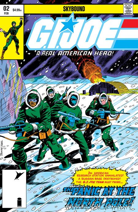 GI JOE A REAL AMERICAN HERO #2 HAMA FILES EDITION #2 CVR C HERB TRIMPE & JACK ABEL FOIL VAR Image Comics Larry Hama Don Perlin, Jack Abel, Bob Sharen Herb Trimpe, Jack Abel PREORDER
