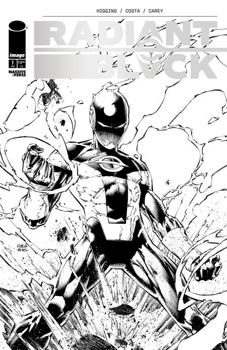 Radiant Black And White 1 Comic David Finch Image Comics 2026
