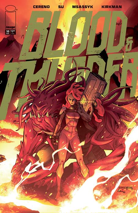 BLOOD & THUNDER #10 CVR B KHARY RANDOLPH & EMILIO LOPEZ VAR (MR) Image Comics Benito Cereno EJ Su, Michele Msassyk Assarasakorn Khary Randolph, Emilio Lopez PREORDER