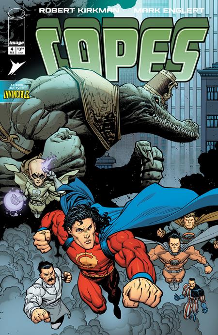INVINCIBLE UNIVERSE CAPES #4 CVR A RYAN OTTLEY & DAVE MCCAIG Image Comics Robert Kirkman Mark Englert Ryan Ottley, Dave McCaig PREORDER