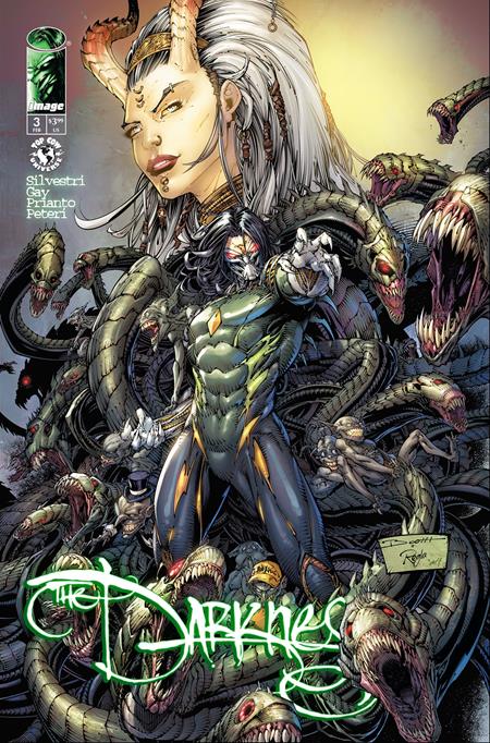 DARKNESS (2025) #3 CVR B BRETT BOOTH & SAL REGLA VAR Image Comics Marc Silvestri Raymond Gay, Arif Prianto Brett Booth, Sal Regla, Arif Prianto PREORDER