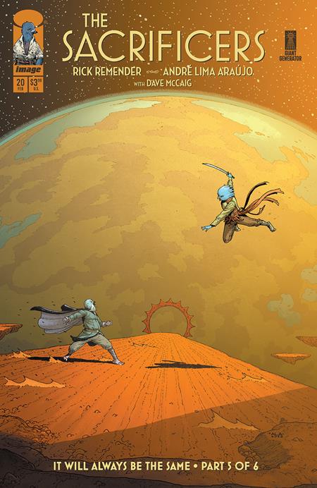 SACRIFICERS #20 CVR A ANDRE LIMA ARAUJO Image Comics Rick Remender Andre Lima Araujo, Dave McCaig Andre Lima Araujo PREORDER
