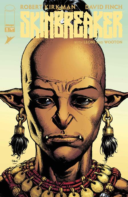 Skinbreaker 6 Comic David Finch & Annalisa Leoni Portrait Variant Image Comics 2026