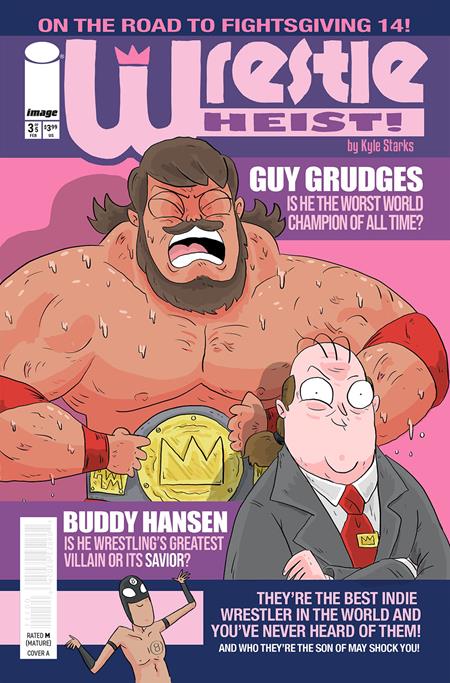 Wrestle Heist 3 Comic (of 5) Image Comics 2026