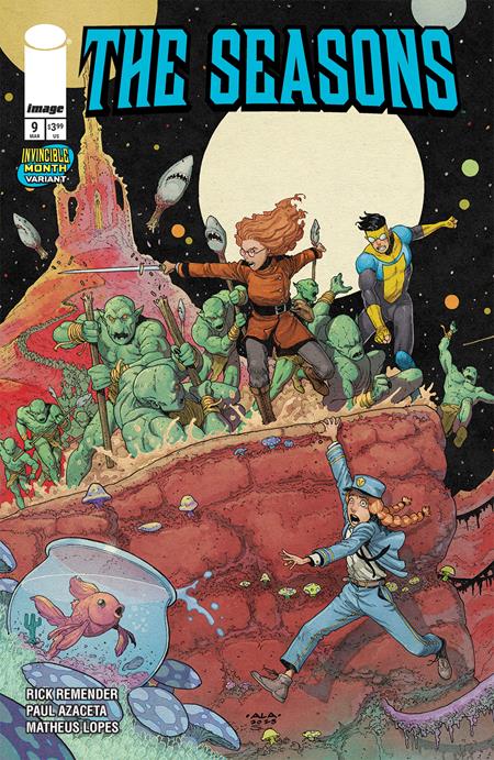 The Seasons 9 Comic Paul Azaceta Invincible Team-Up Variant Image Comics 2026