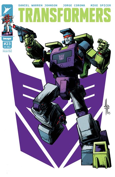 Transformers (Image) 23 Comic 2nd Printing Jason Howard Image Comics 2026